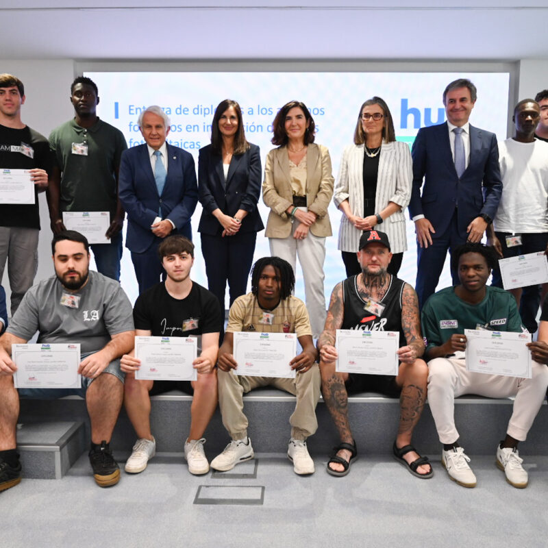 grupo a la presentacion del Hub Empleo Verde en Andalucía