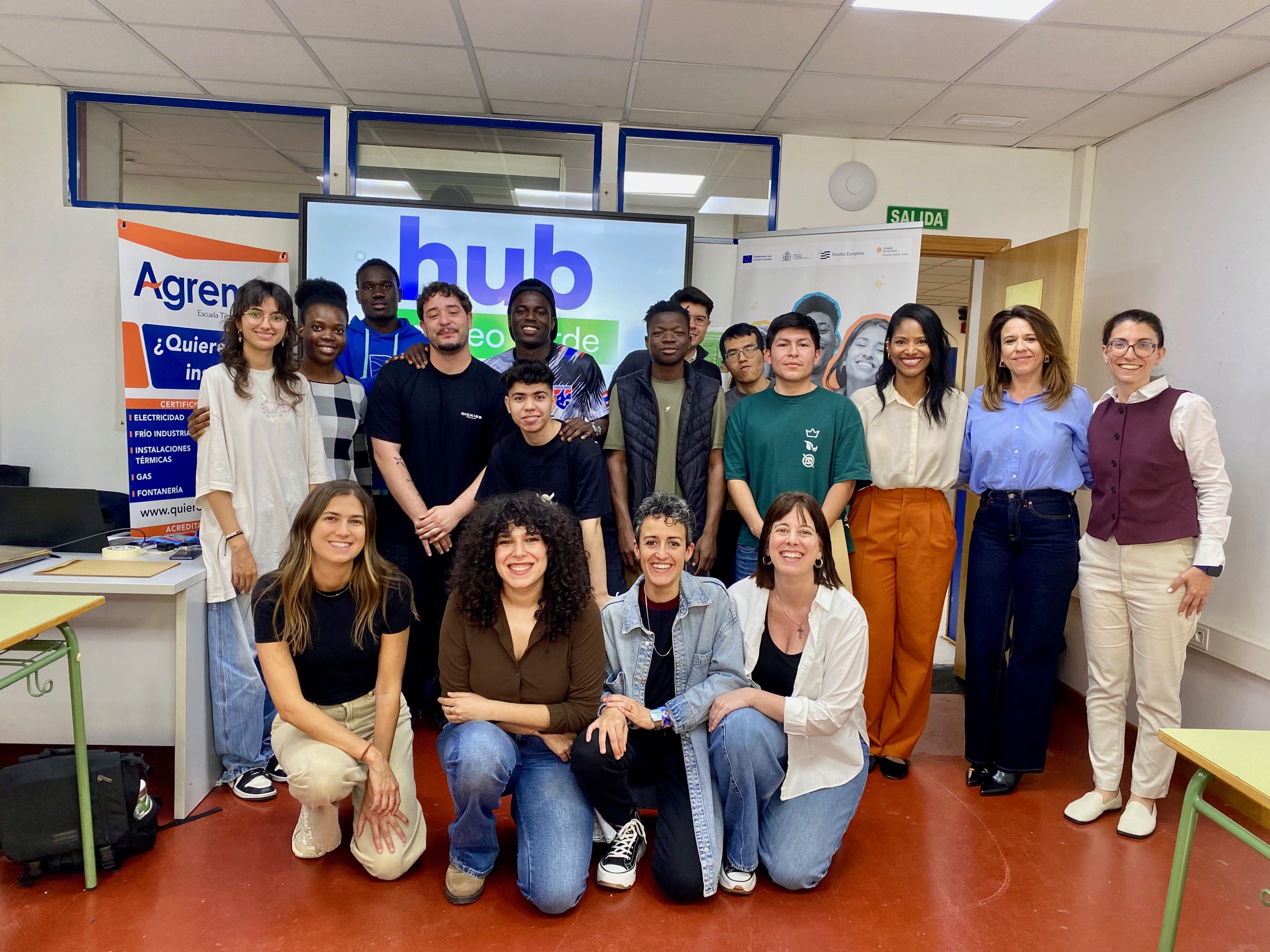 El Hub Empleo Verde impulsa la empleabilidad juvenil en Madrid con la formación en climatización eficiente en colaboración con Ayuda en Acción