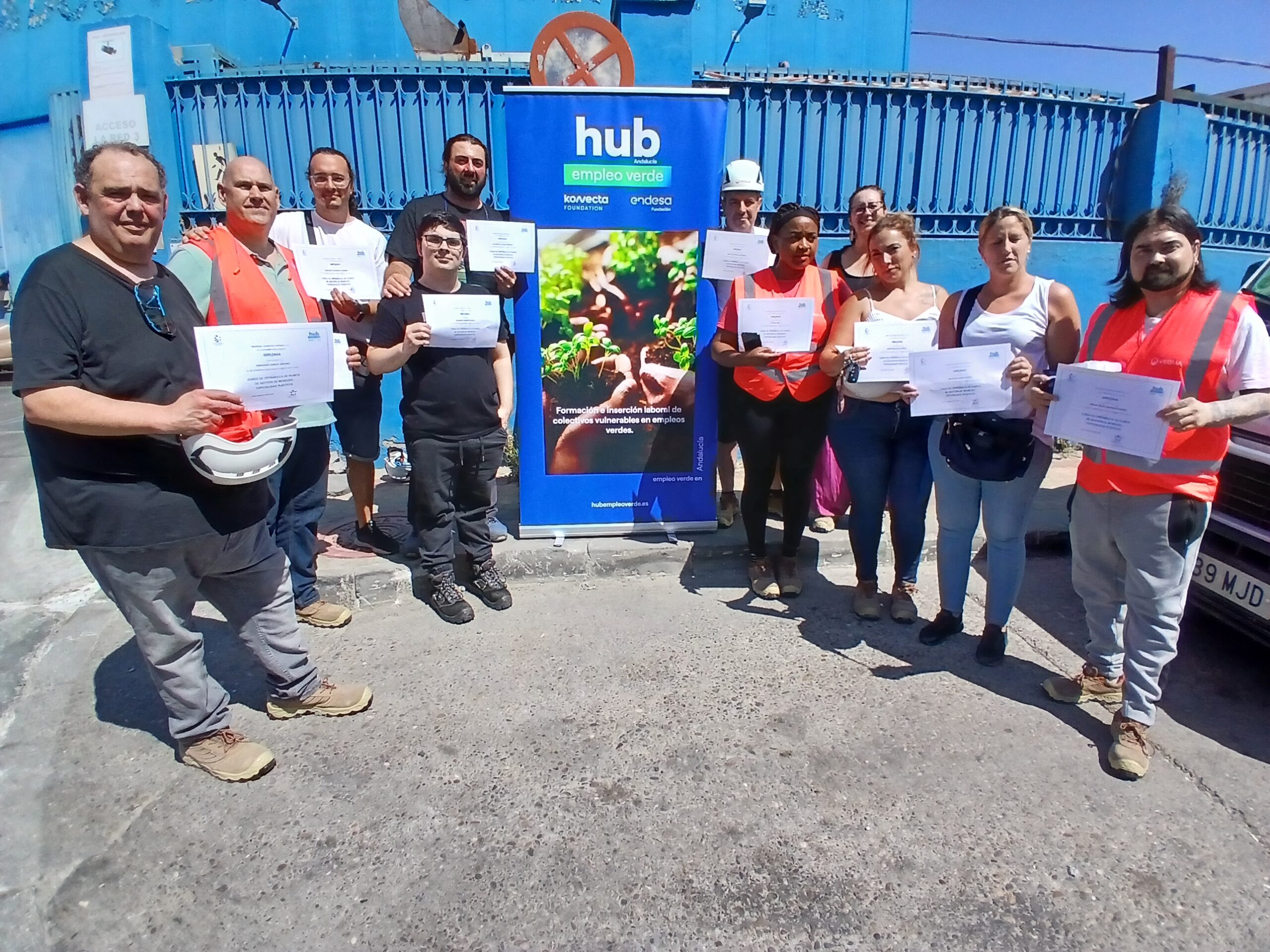 Fundación Endesa y Konecta Foundation impulsan la formación especializada en el sector del reciclaje de plástico en Sevilla
